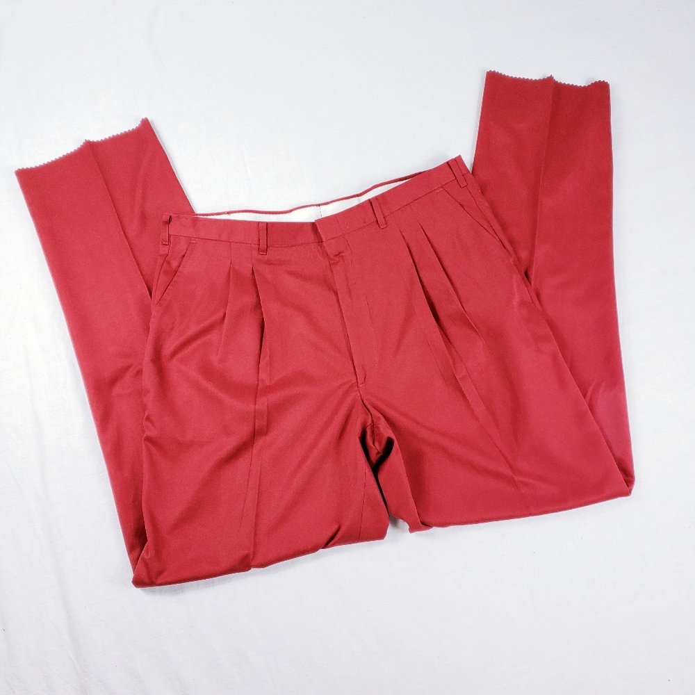 NWT vintage 80s red suit - Picture 3 of 6